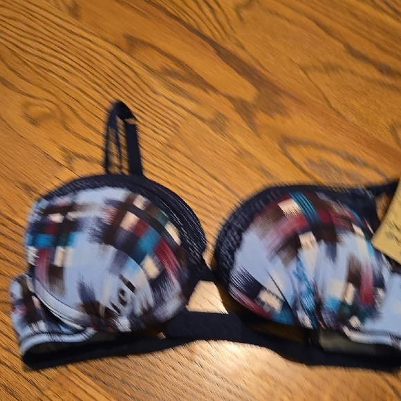 Colorful Patterned Women's Bra - Picture 5 of 6